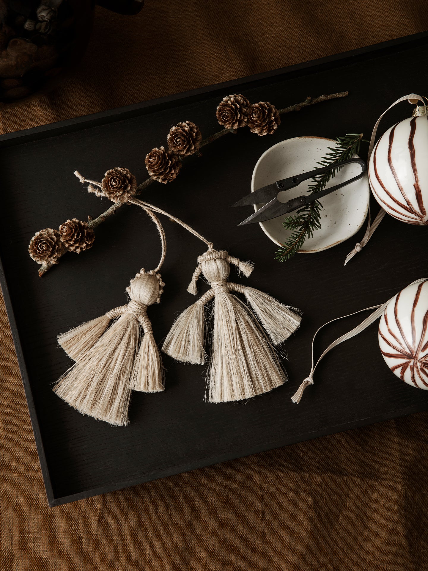 ferm LIVING - Anhänger WING ANGELS - 2er Set