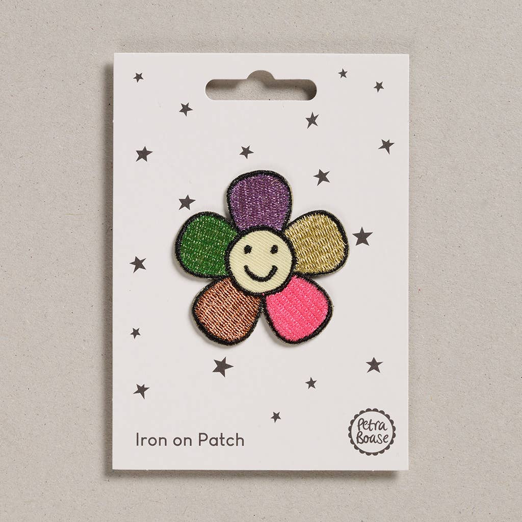 Petra Boase Ltd - Happy Flower - Bügelpatch