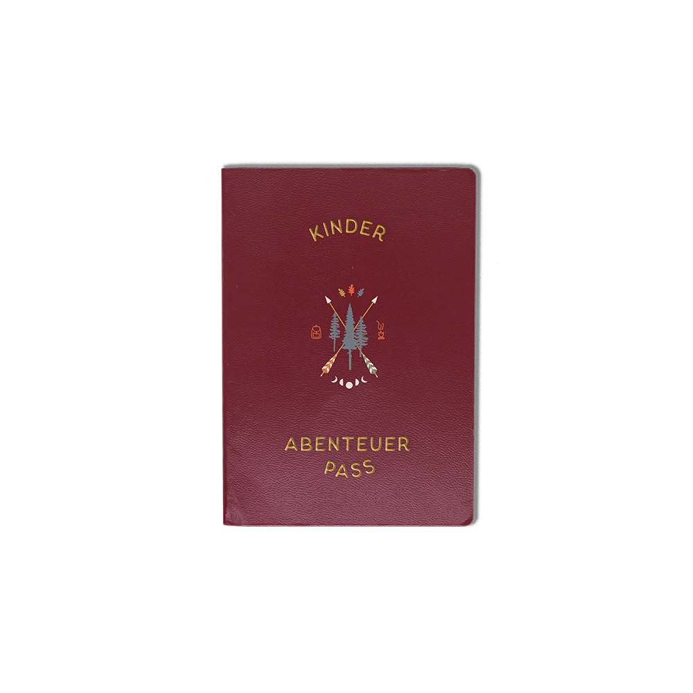 Roadtyping - Kinder Abenteuerpass / Spielpass zum Ausfüllen