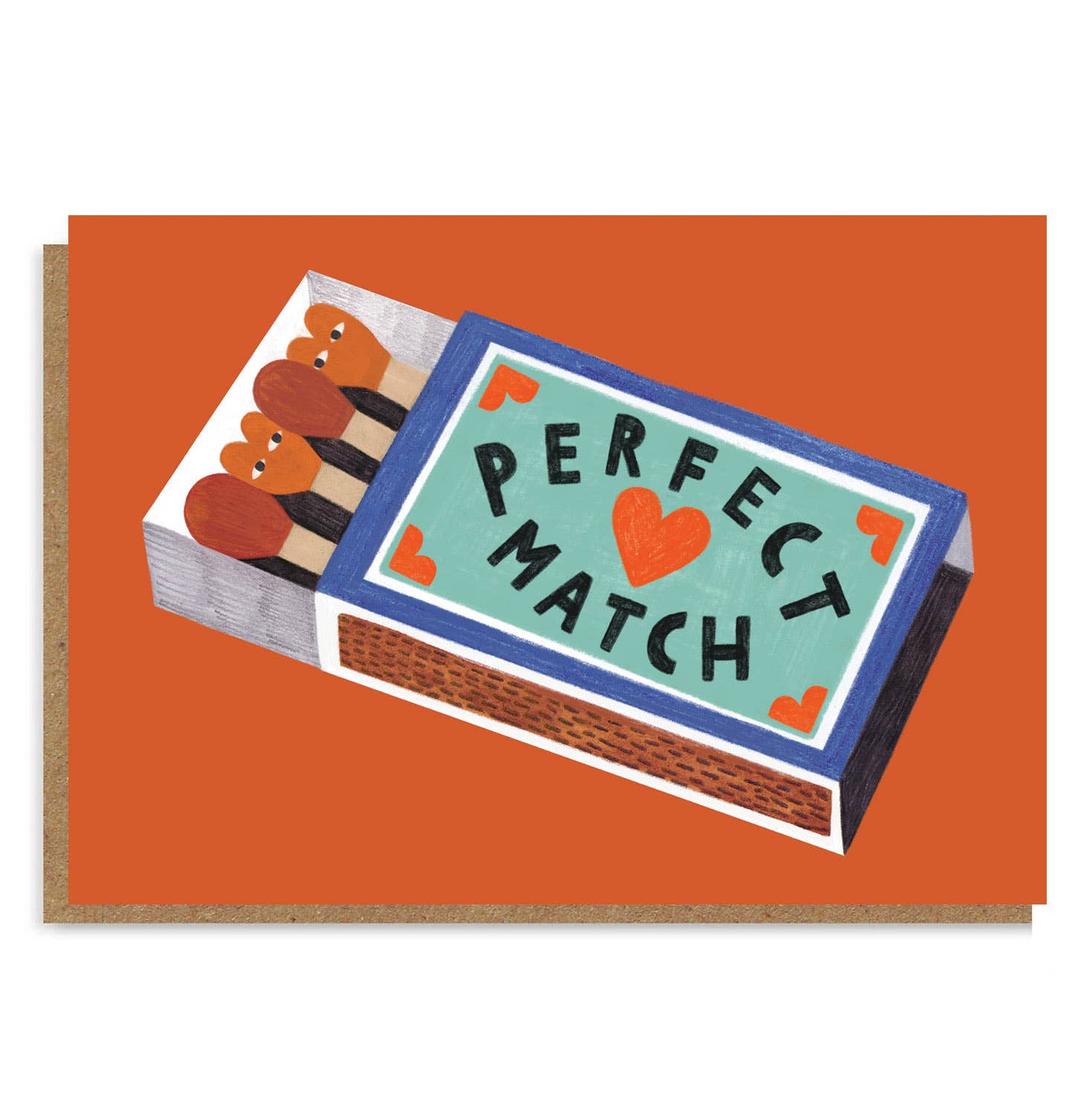 Daria Solak Illustrations - PERFECT MATCH - Grußkarte