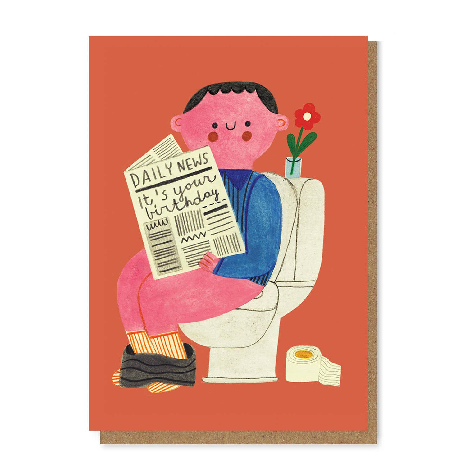 Daria Solak Illustrations - DAILY NEWS - Grußkarte