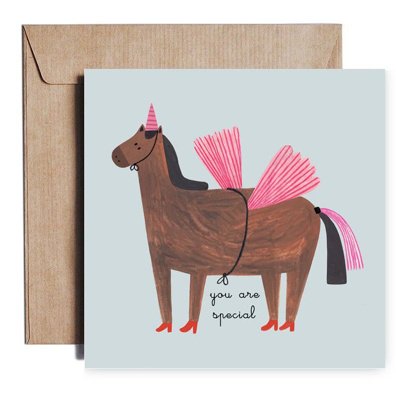 Daria Solak Illustrations - UNICORN - Grußkarte