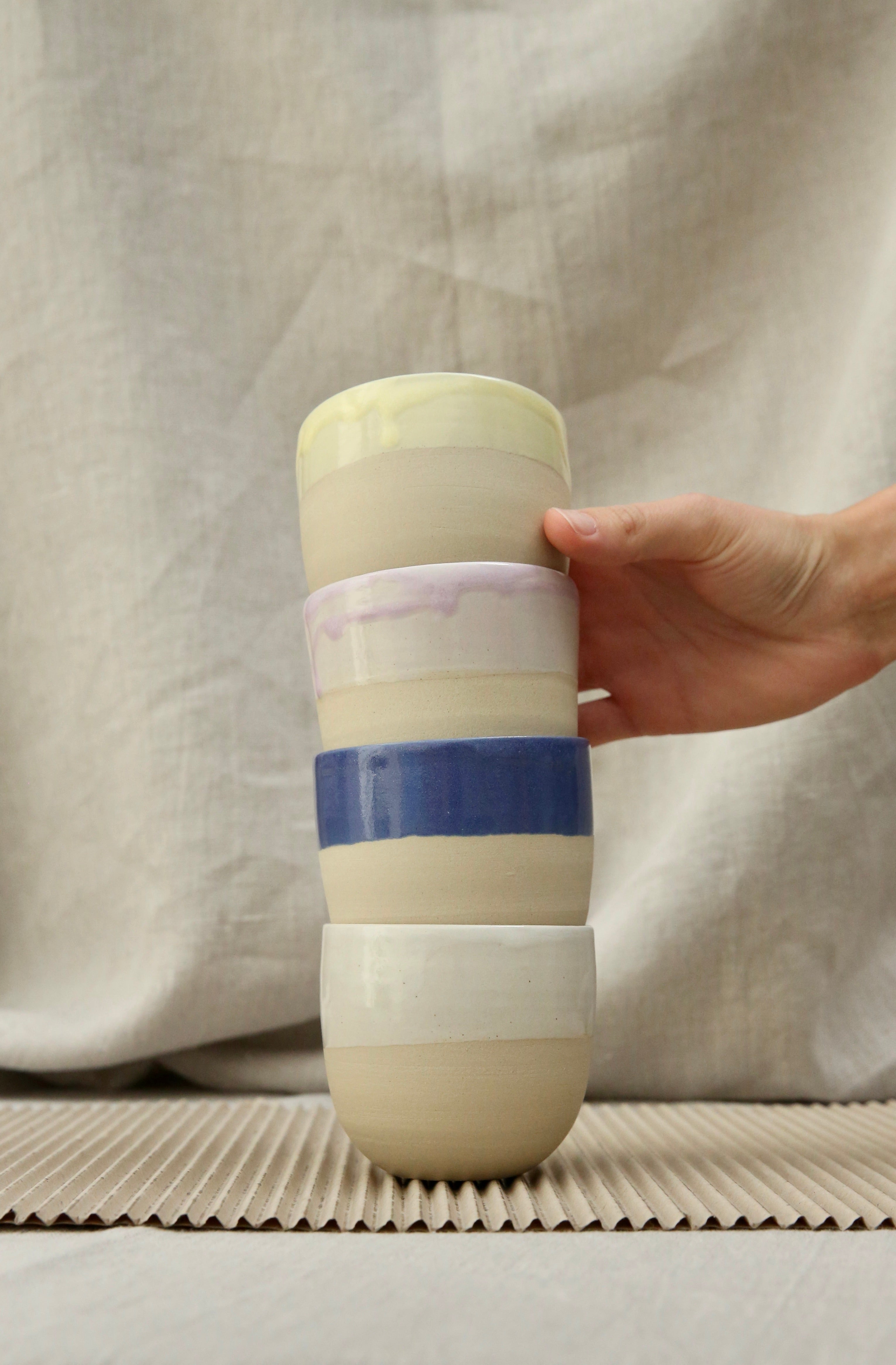 STUDIO LIV ceramics - Becher BOSSE - Lila