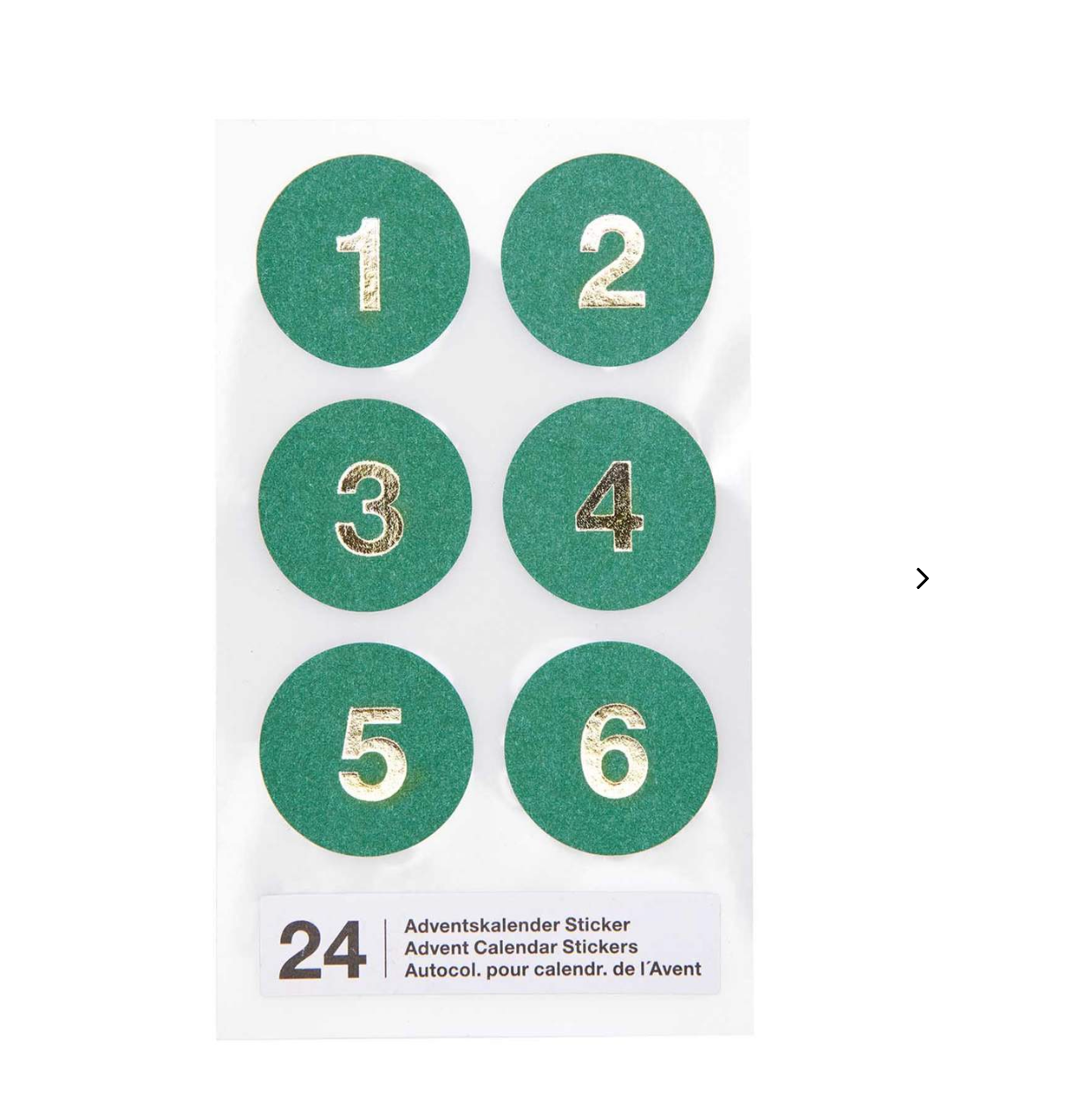 Rico Design - Sticker für Adventskalender