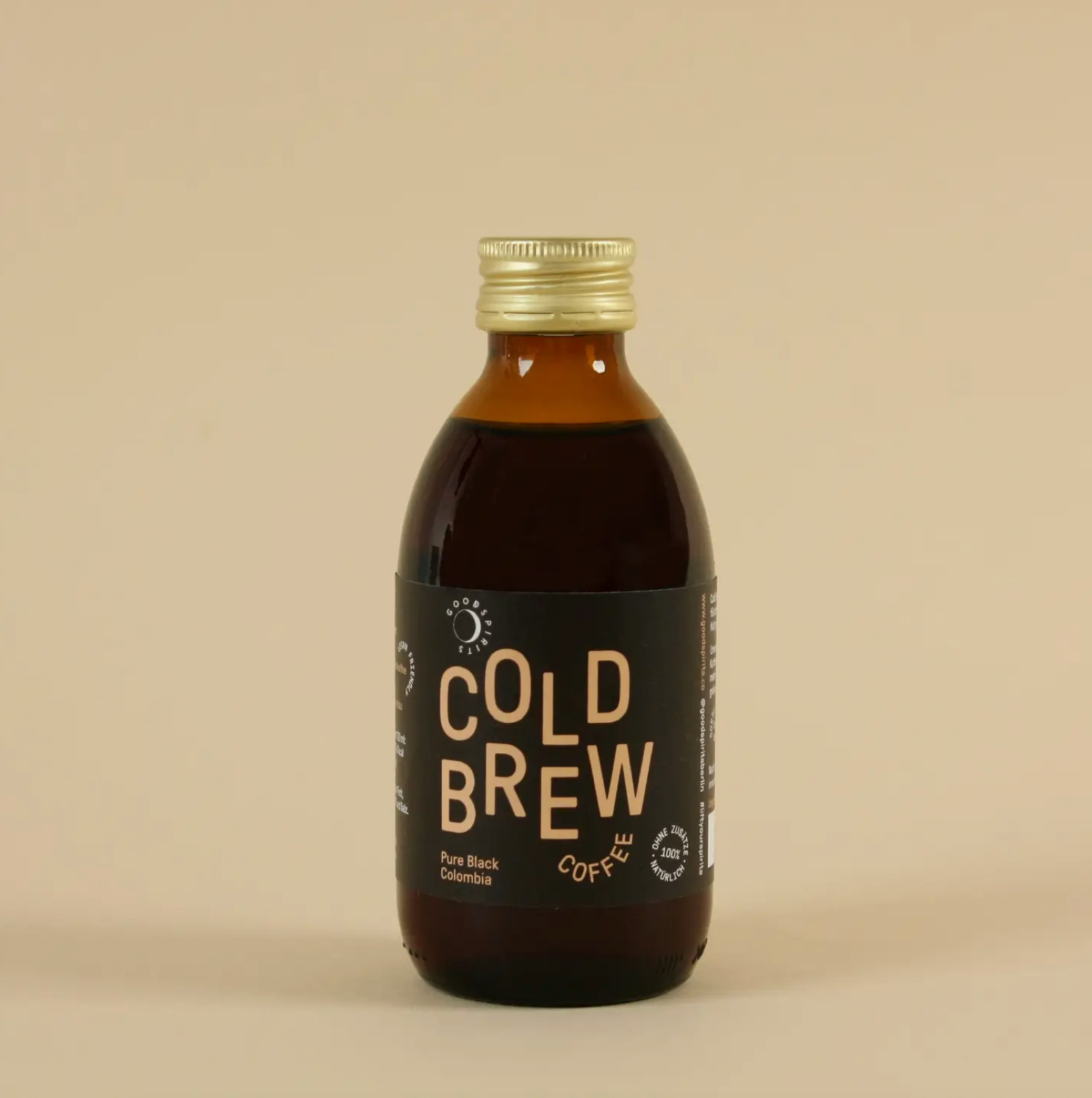 Cold Brew Coffee - Pure Black Colombia BIO