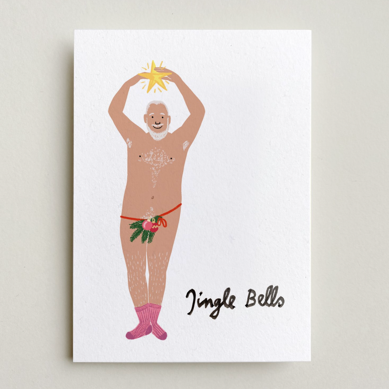 Postkarte „Jingle Bells“