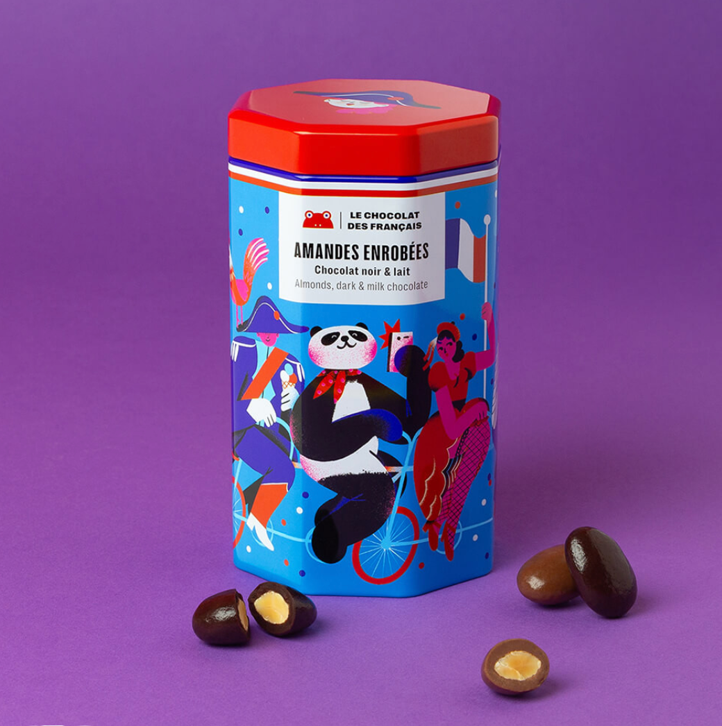 Le chocolat des francais - Nüsse in Schokolade