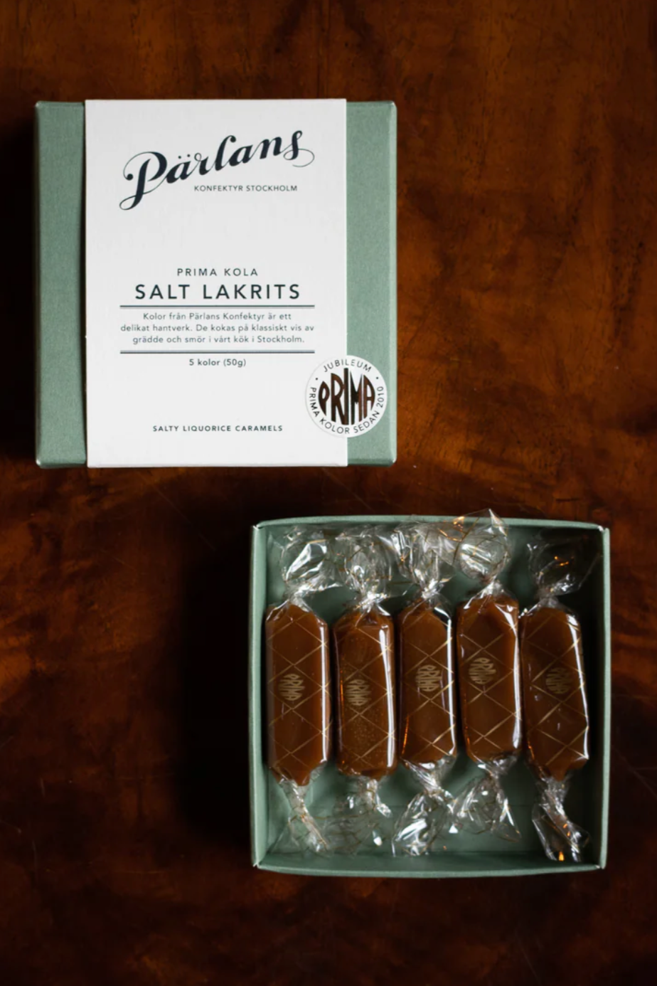 Pärlans - SALTY LIQUORICE - Caramel