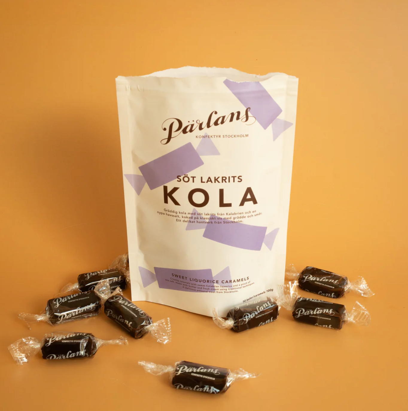 Pärlans - SWEET LIQUORICE - Caramel