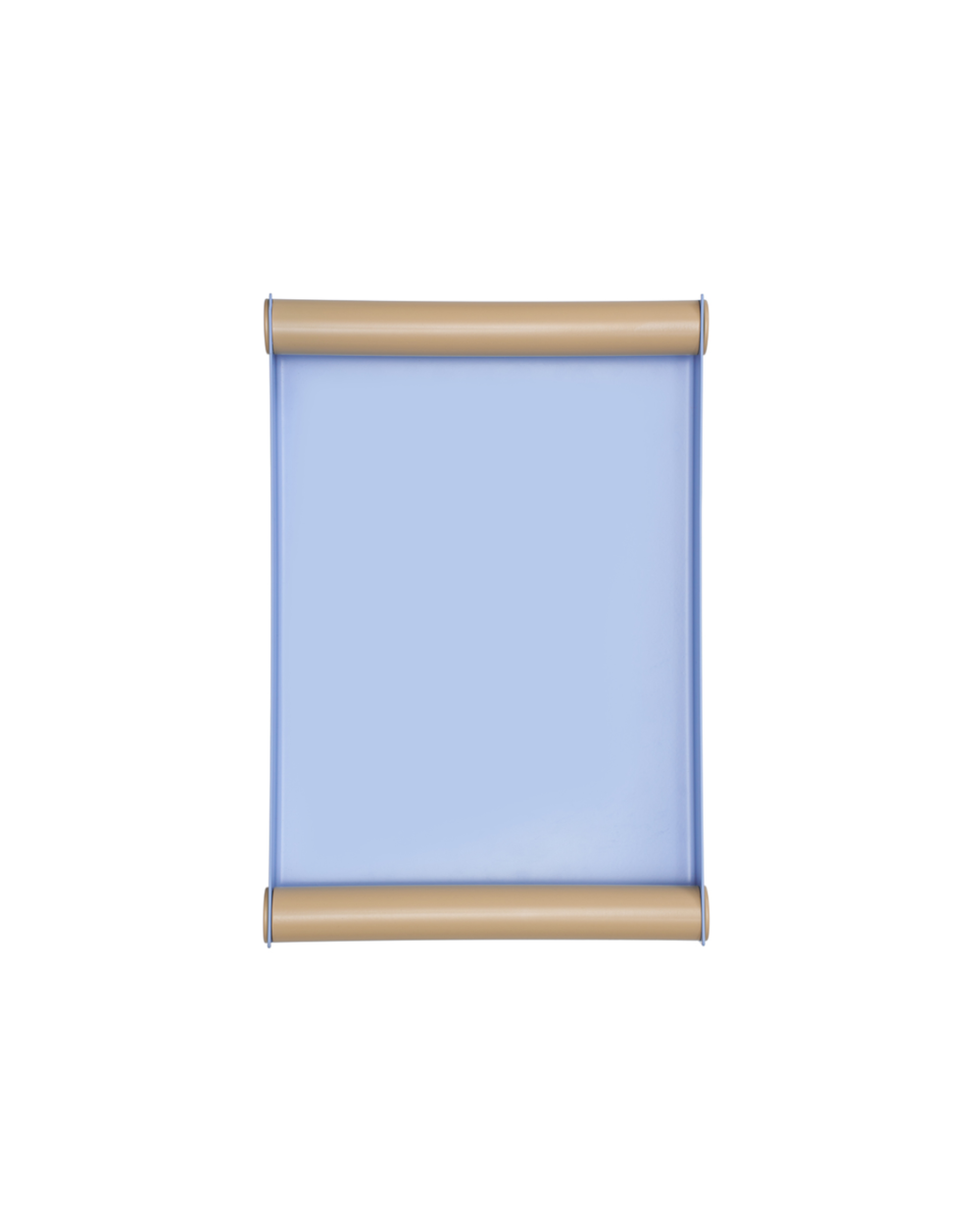 Design Letters - Tablett RAY TRAY blue - medium