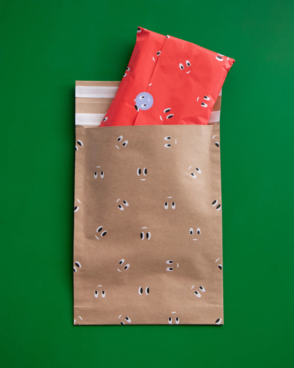 Geschenktüte Versandtasche - Augen