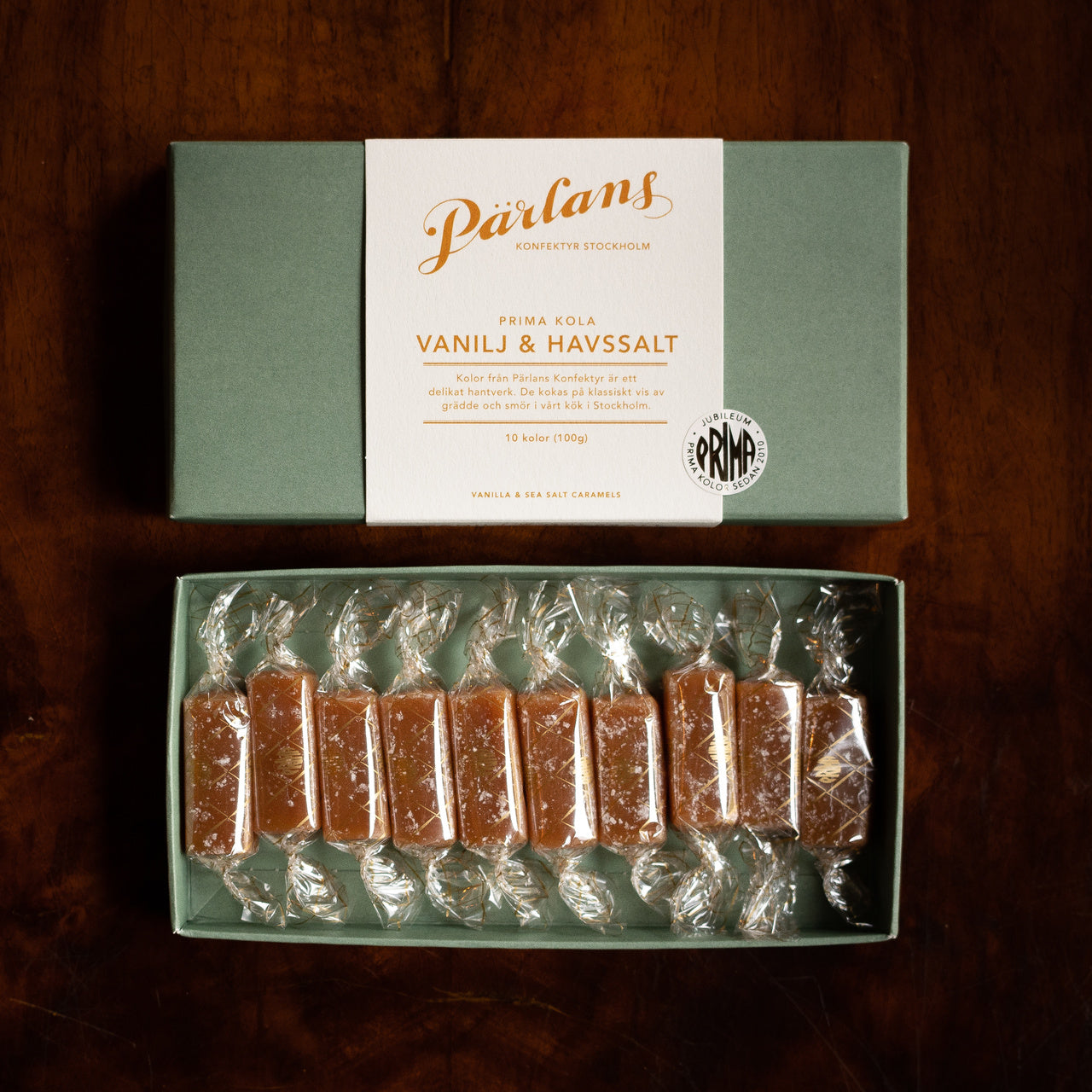 Pärlans - VANILLA & SEA SALT - Karamell