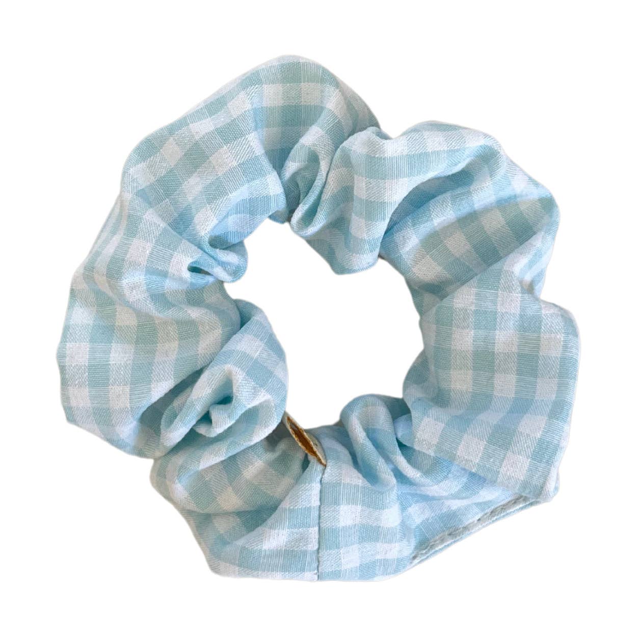 Luciole et Petit Pois - Chouchou Vichy in Himmelblau - Haarband