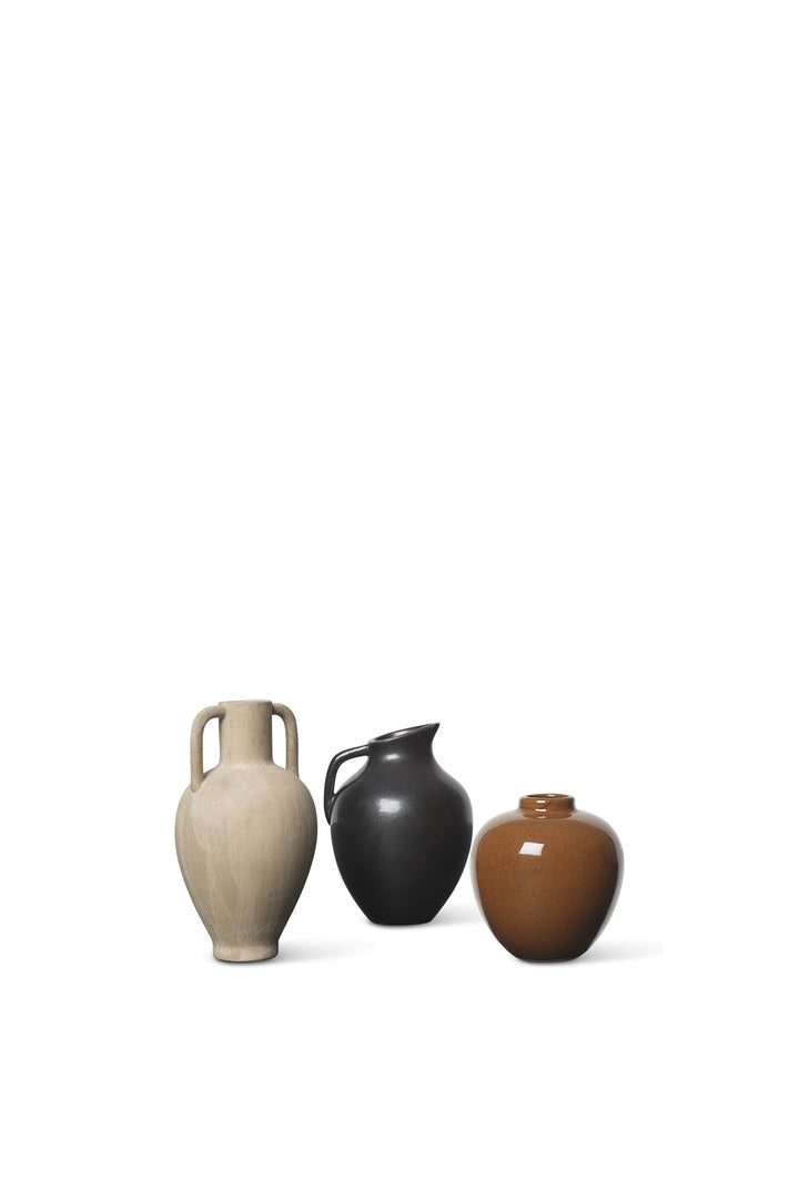 ferm LIVING - Ary Vase Charcoal