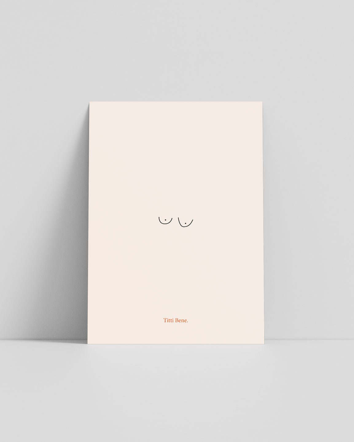 STUDIO LIV - Postkarte Titti Bene