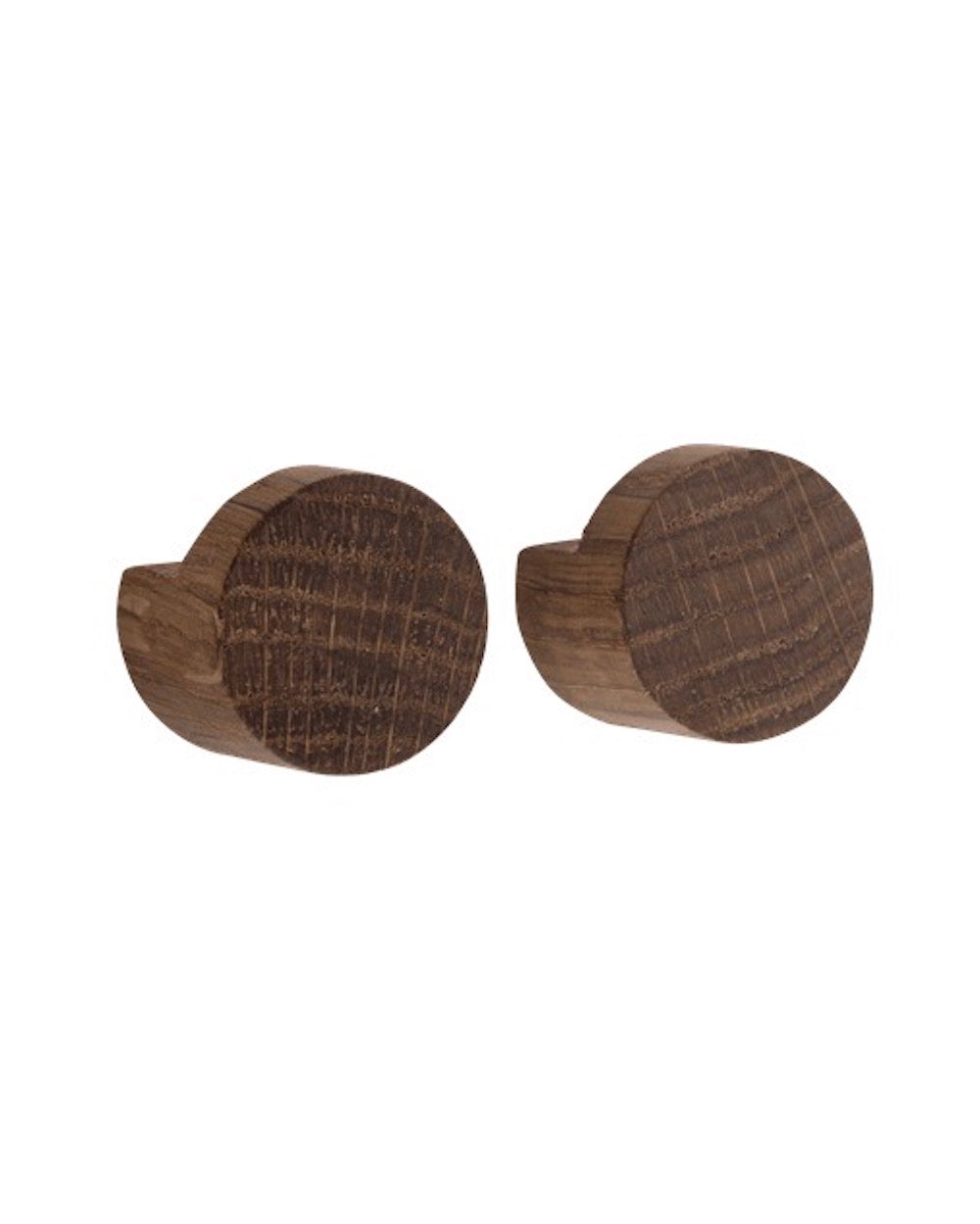byWirth - Haken WOOD KNOT small - 2er Set