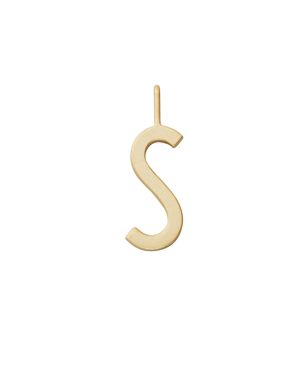 Design Letters - Buchstaben-Anhänger A bis Z - 16mm - gold
