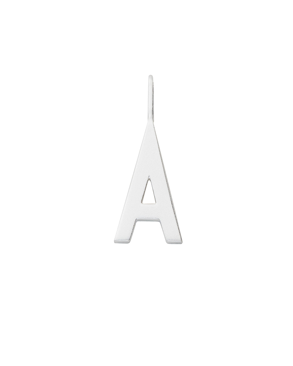 Design Letters - Buchstaben-Anhänger A bis Z - 16mm - silber