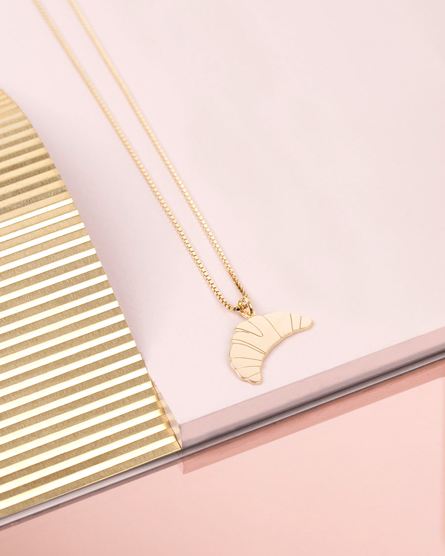Jukserei - Kette CROISSANT NECKLACE - gold oder silber