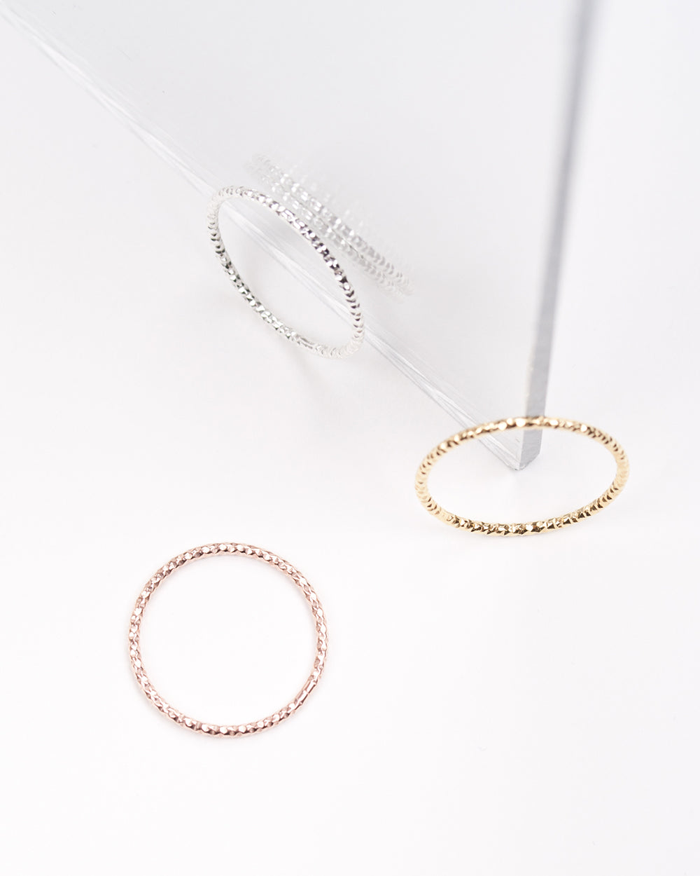 Jukserei - Ring SPARKLING - silber oder gold