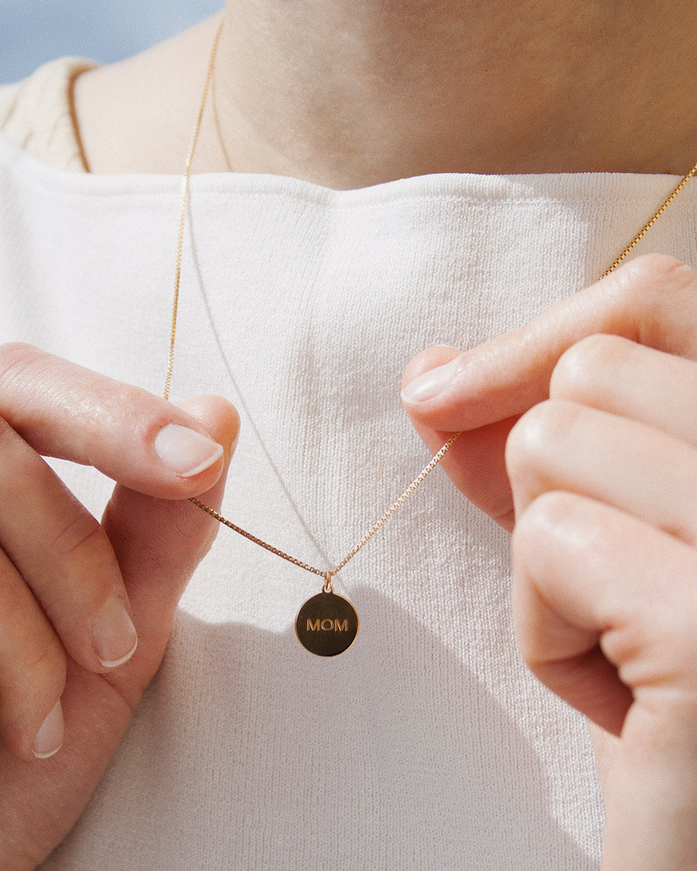 Jukserei - Kette MOM/MAMA NECKLACE - gold