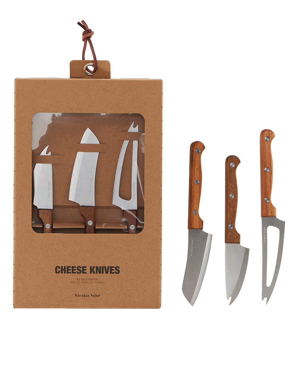 Nicolas Vahé - Messer CHEESE KNIVES - 3er Set