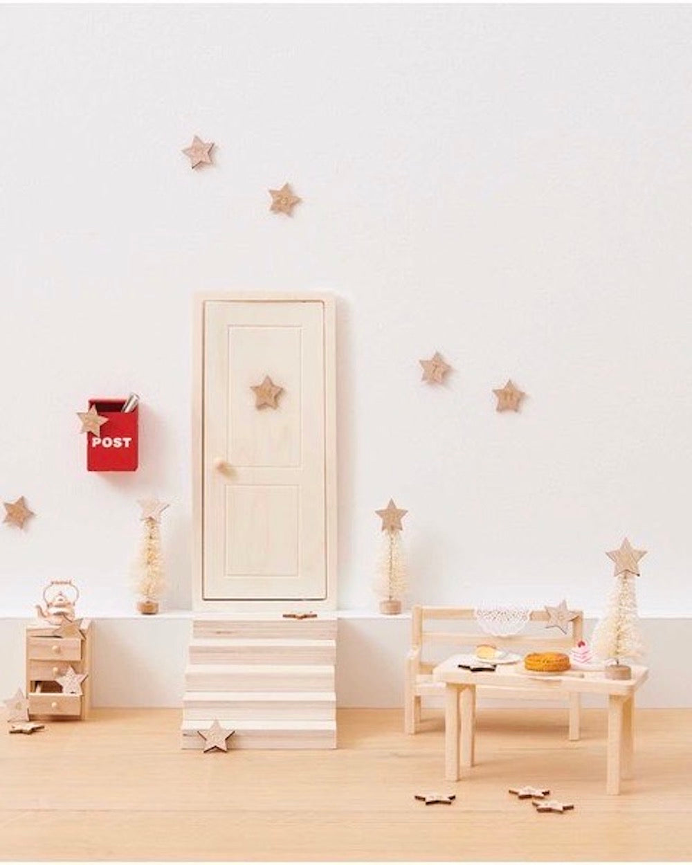 Rico Design - Wichtelwelt miniatur BANK - natur
