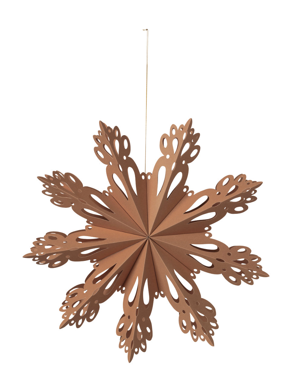 Broste Copenhagen - Anhänger SNOWFLAKE PAPIER M