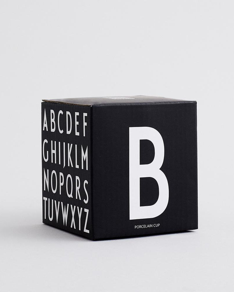 Design Letters - Buchstaben Cup A bis Z - schwarz