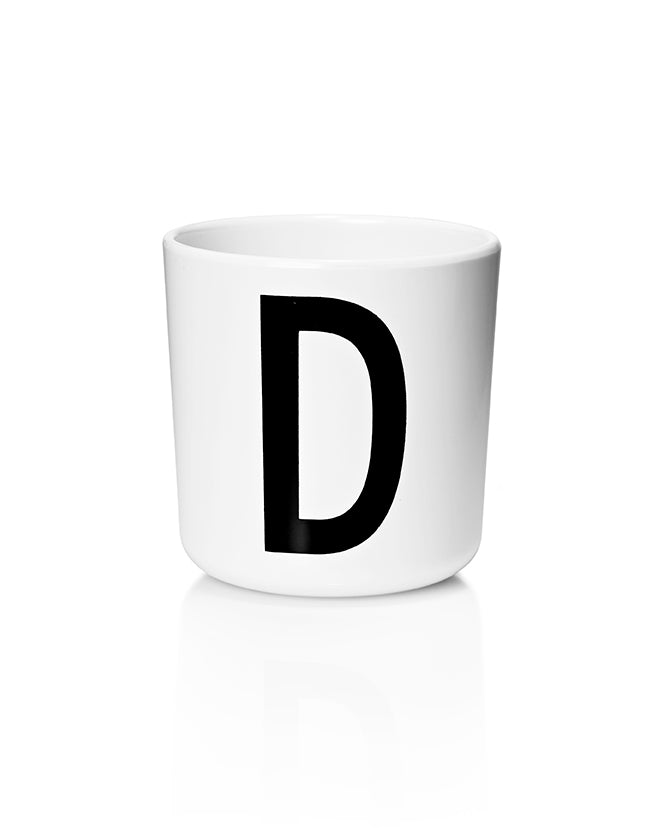 Design Letters - Eco Kids Cup A bis Z - weiß