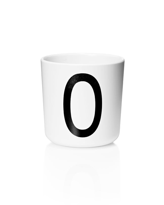 Design Letters - Eco Kids Cup A bis Z - weiß