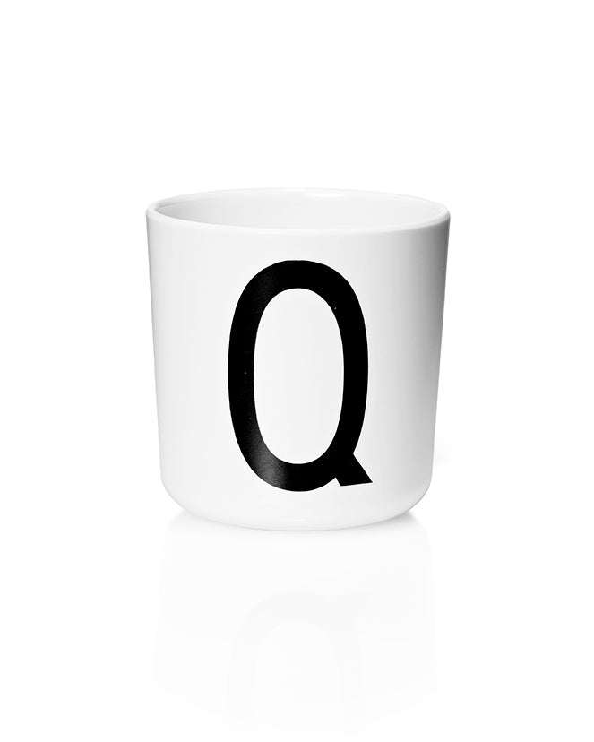 Design Letters - Eco Kids Cup A bis Z - weiß