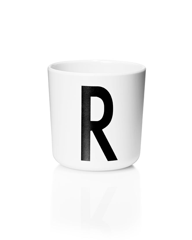Design Letters - Eco Kids Cup A bis Z - weiß