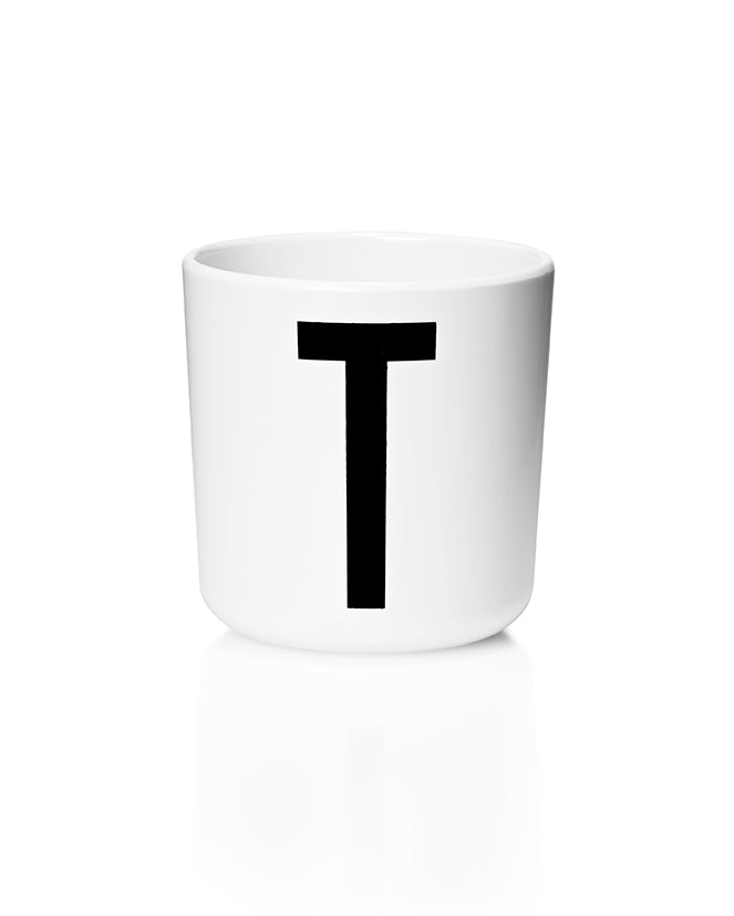Design Letters - Eco Kids Cup A bis Z - weiß