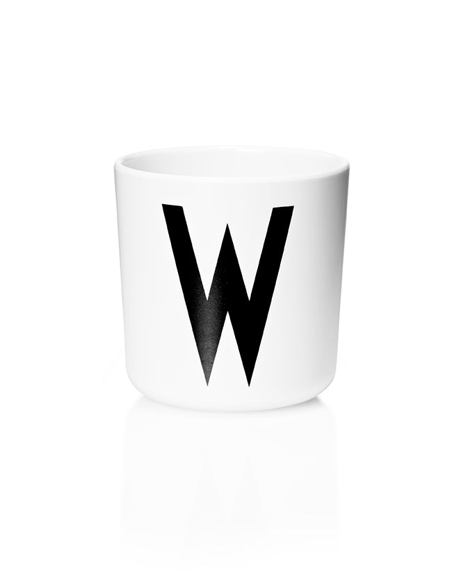 Design Letters - Eco Kids Cup A bis Z - weiß