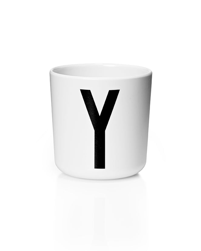 Design Letters - Eco Kids Cup A bis Z - weiß