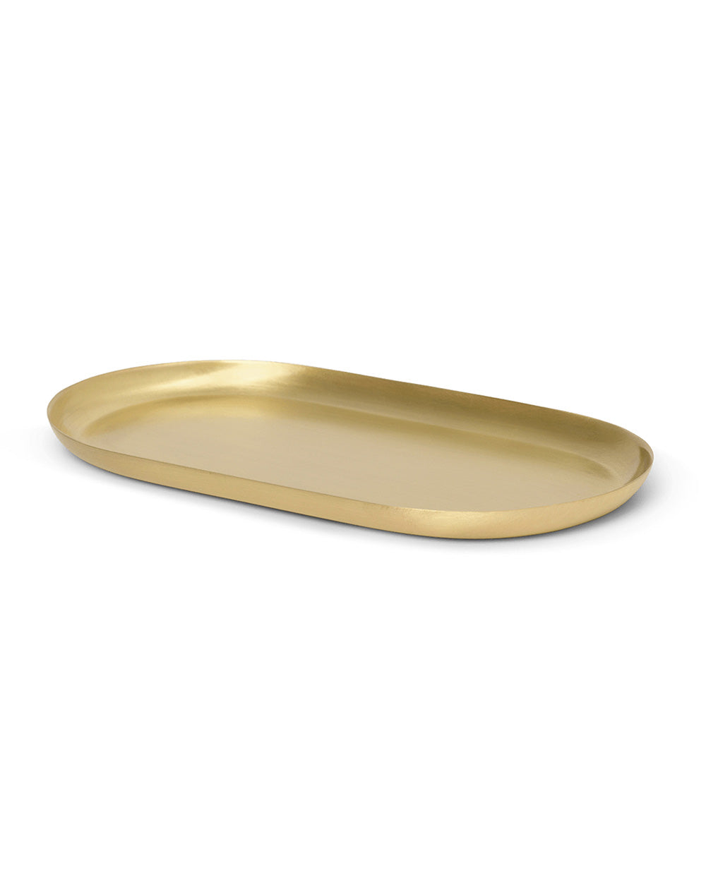ferm LIVING - Messing-Tablett BASHO - rund oder oval