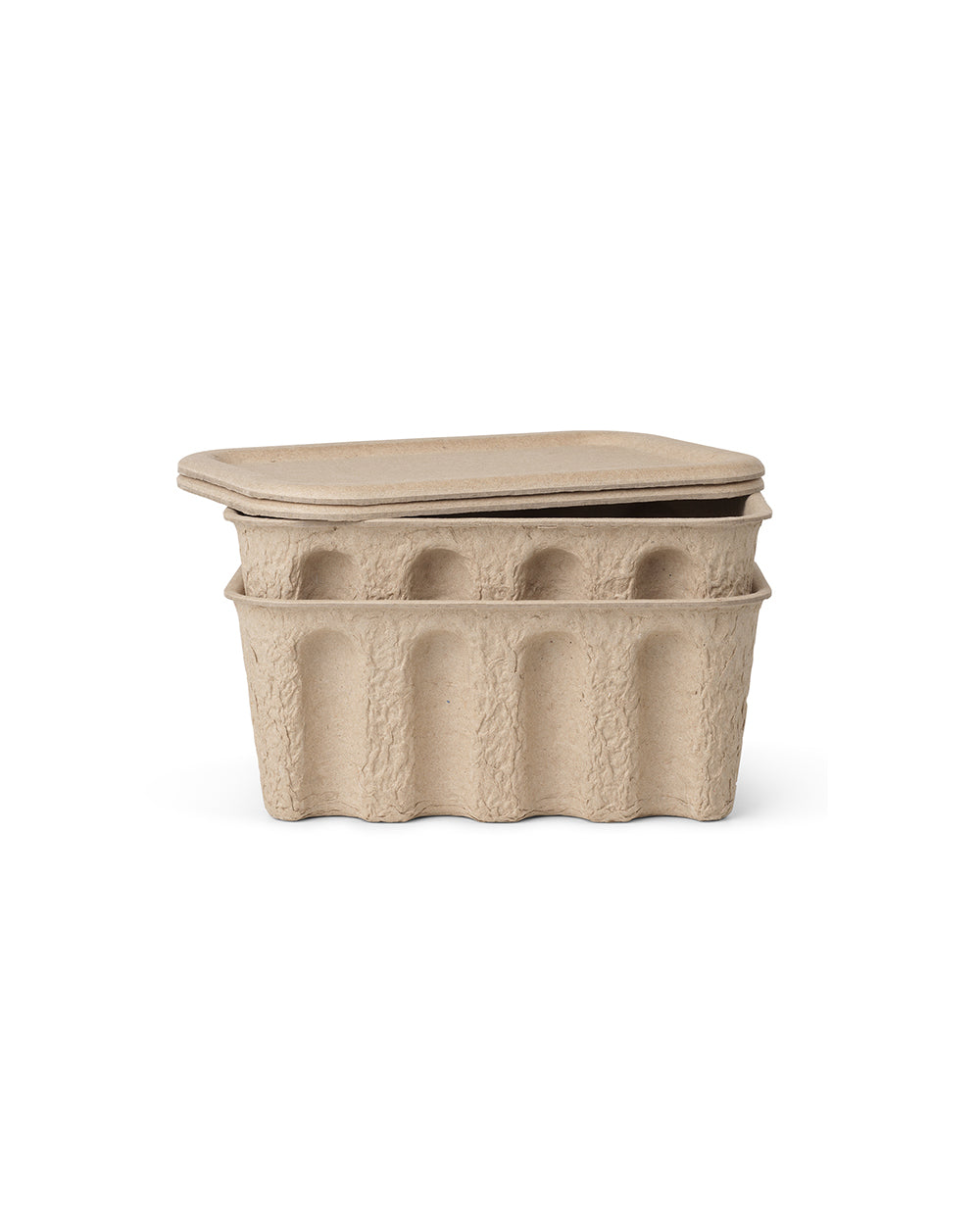 ferm LIVING - Paper Pulp Box - 2er Set - klein oder groß