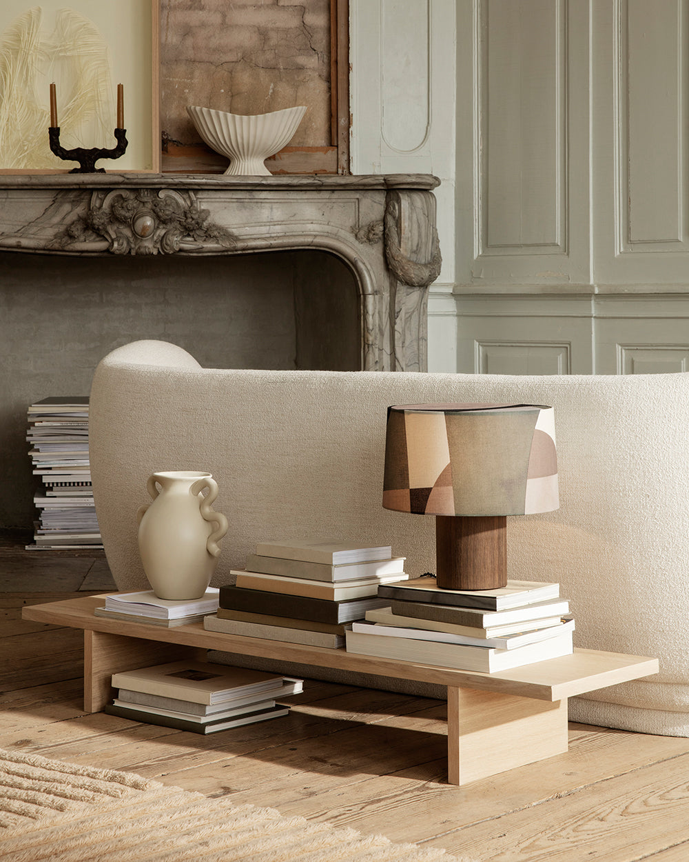 ferm LIVING - Vase VERSO TABLE VASE - cream