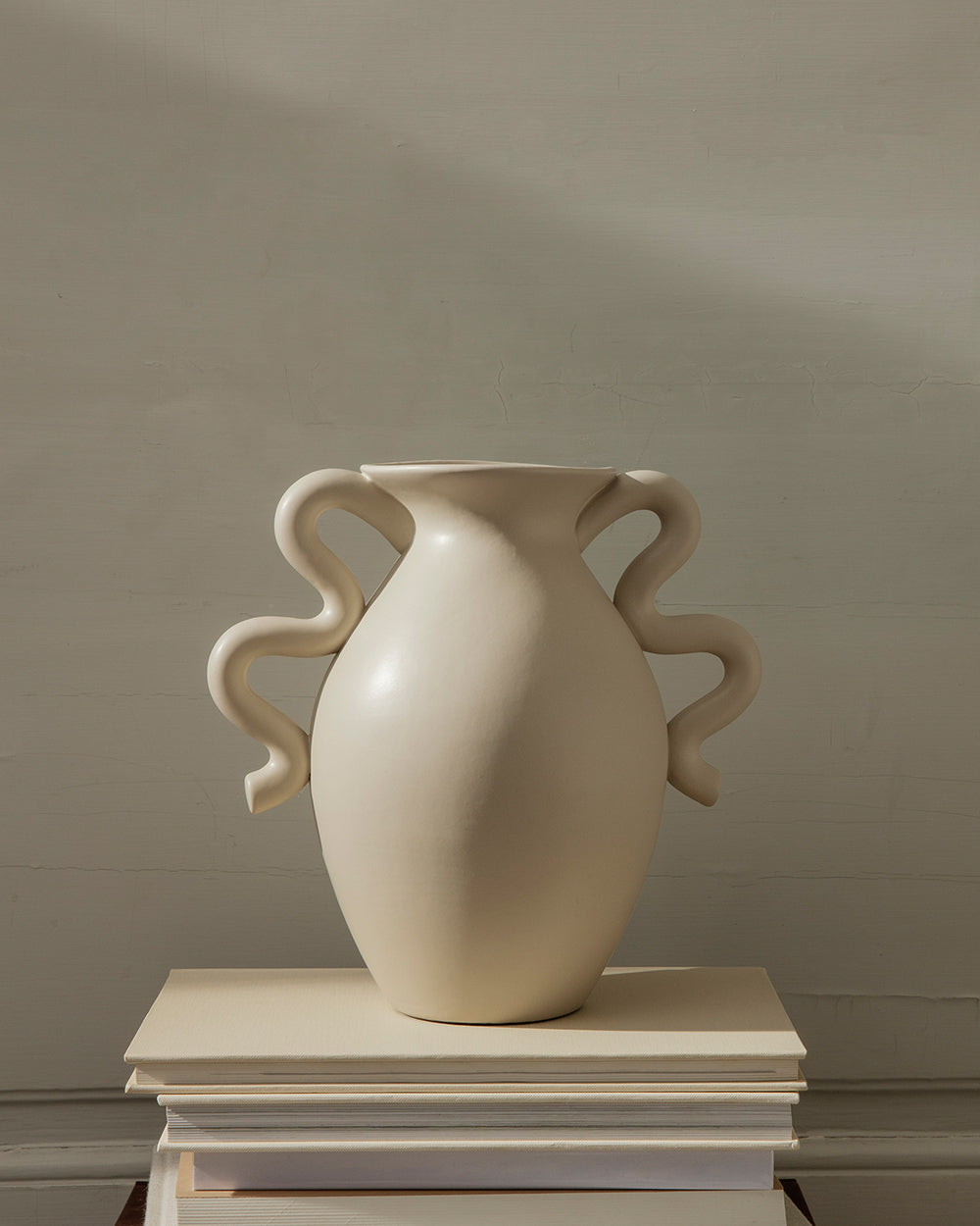 ferm LIVING - Vase VERSO TABLE VASE - cream