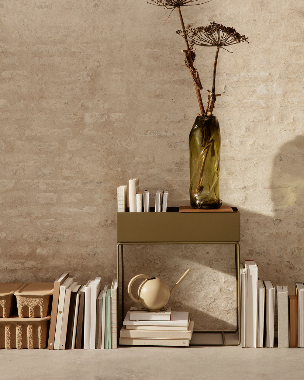 ferm LIVING - Plant Box - olive