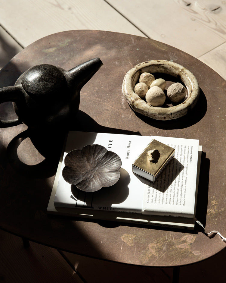 ferm LIVING - Stone Matchbox Cover - brass
