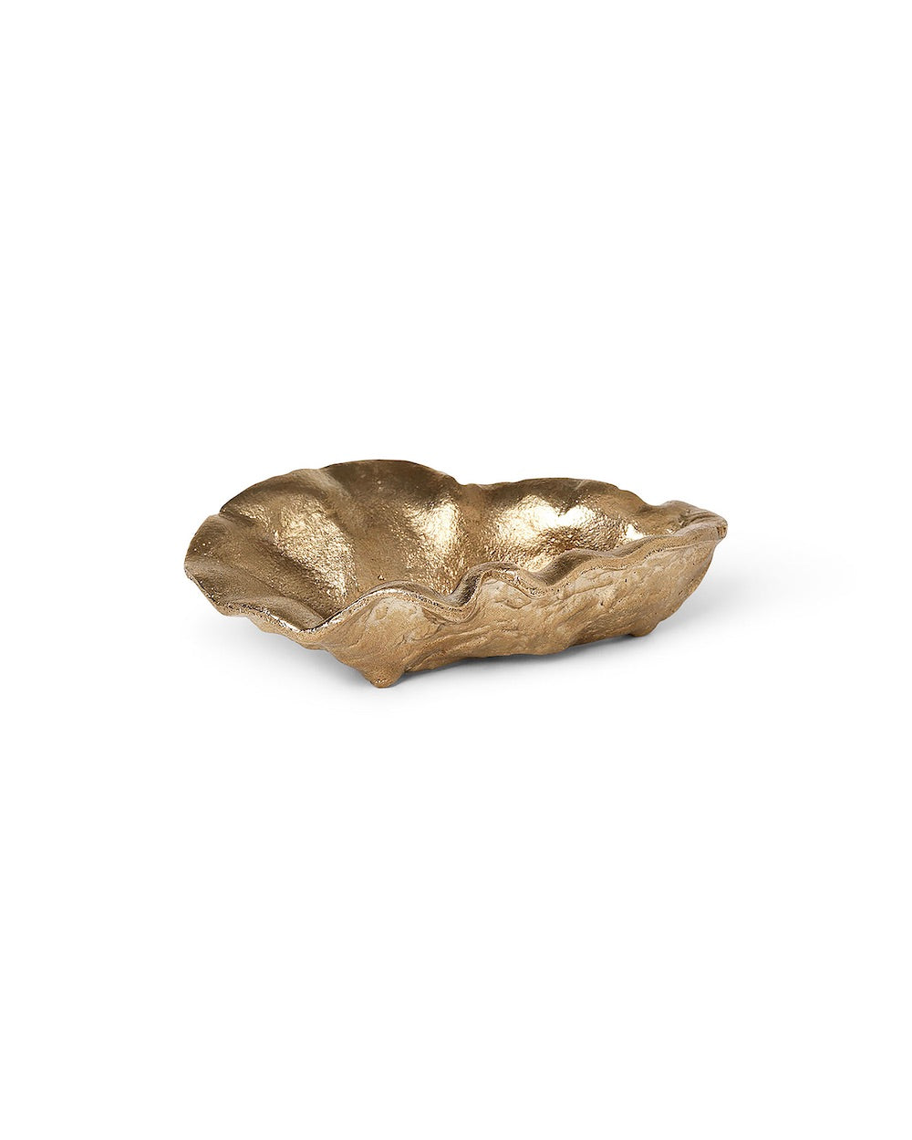 ferm LIVING - OYSTER Bowl - Brass