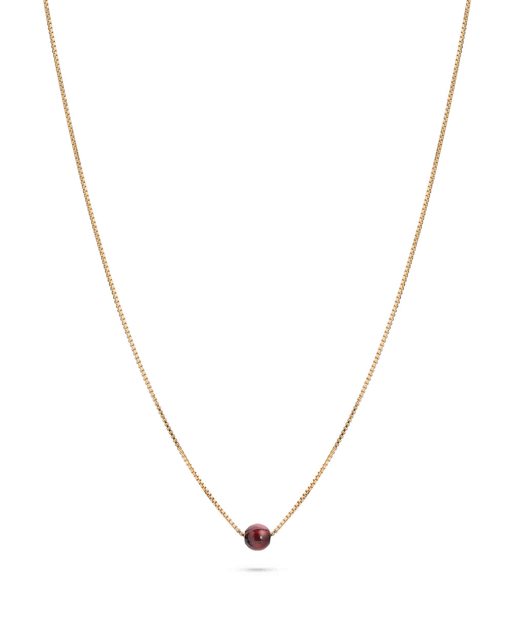 Jukserei - Kette BIRTHSTONE NECKLACE - gold