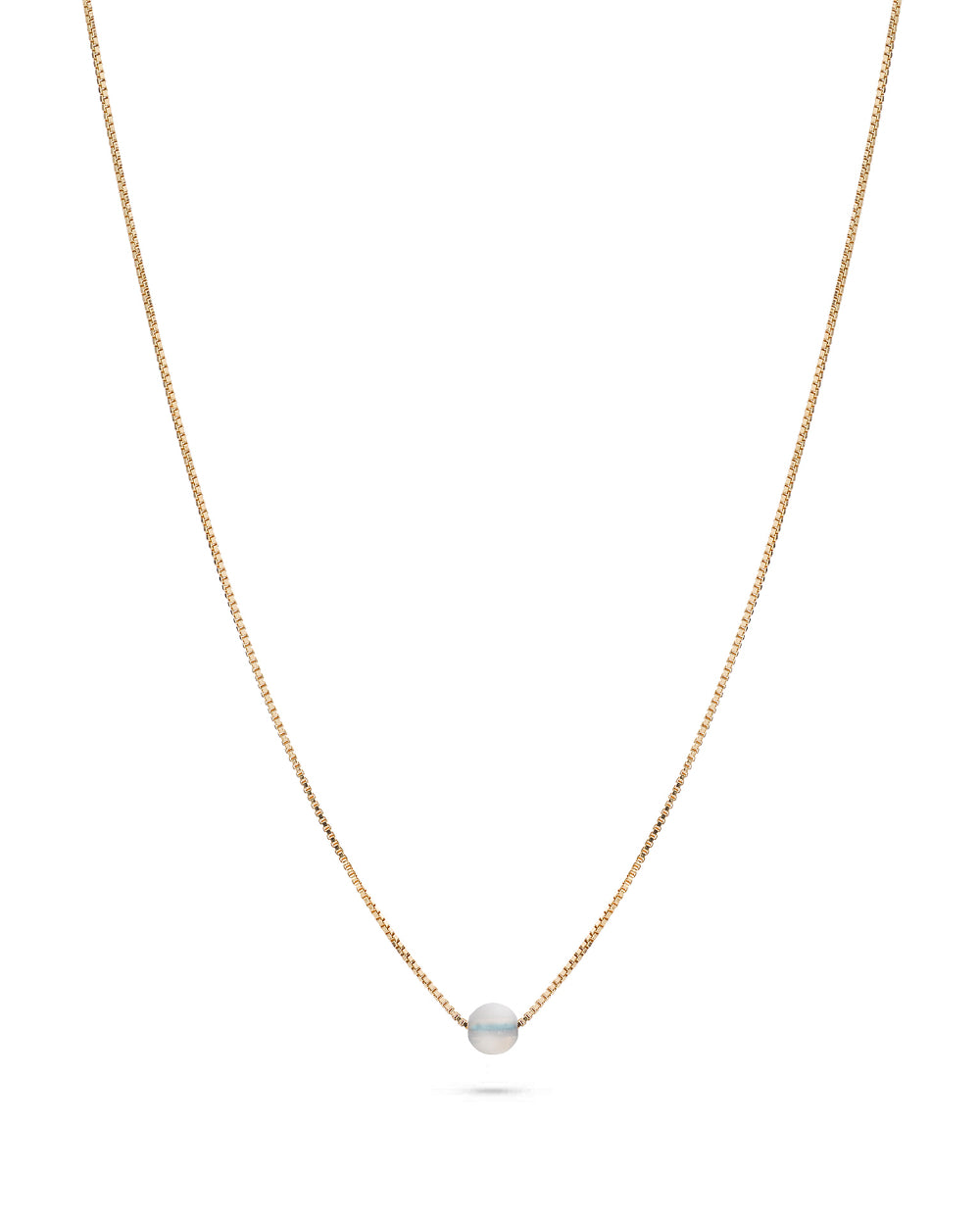 Jukserei - Kette BIRTHSTONE NECKLACE - gold