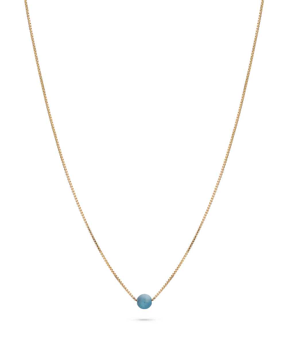 Jukserei - Kette BIRTHSTONE NECKLACE - gold