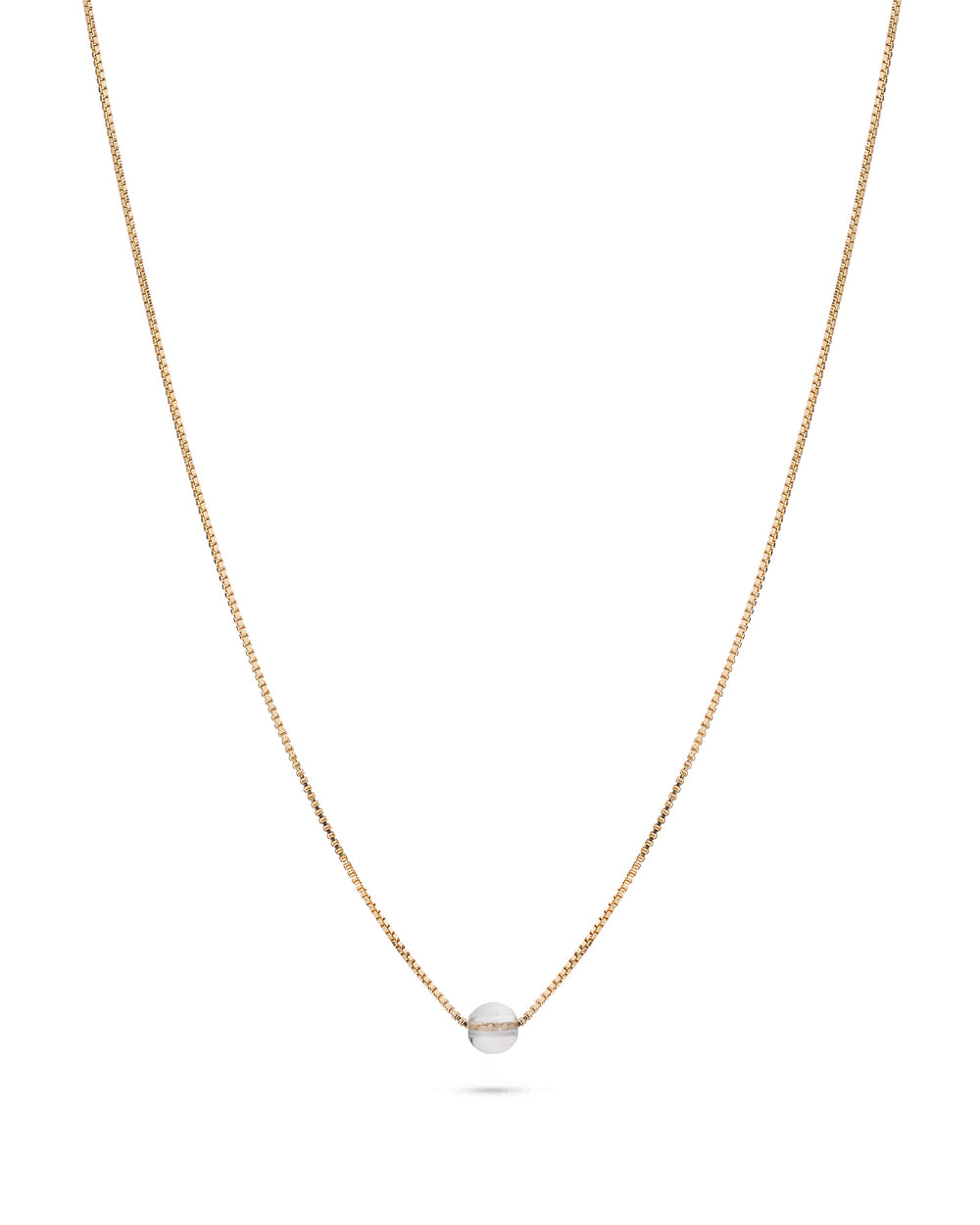Jukserei - Kette BIRTHSTONE NECKLACE - gold