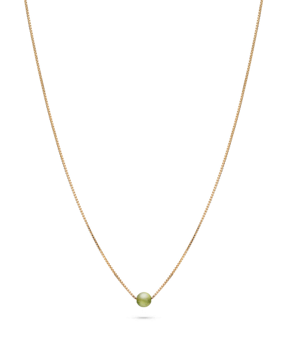 Jukserei - Kette BIRTHSTONE NECKLACE - gold