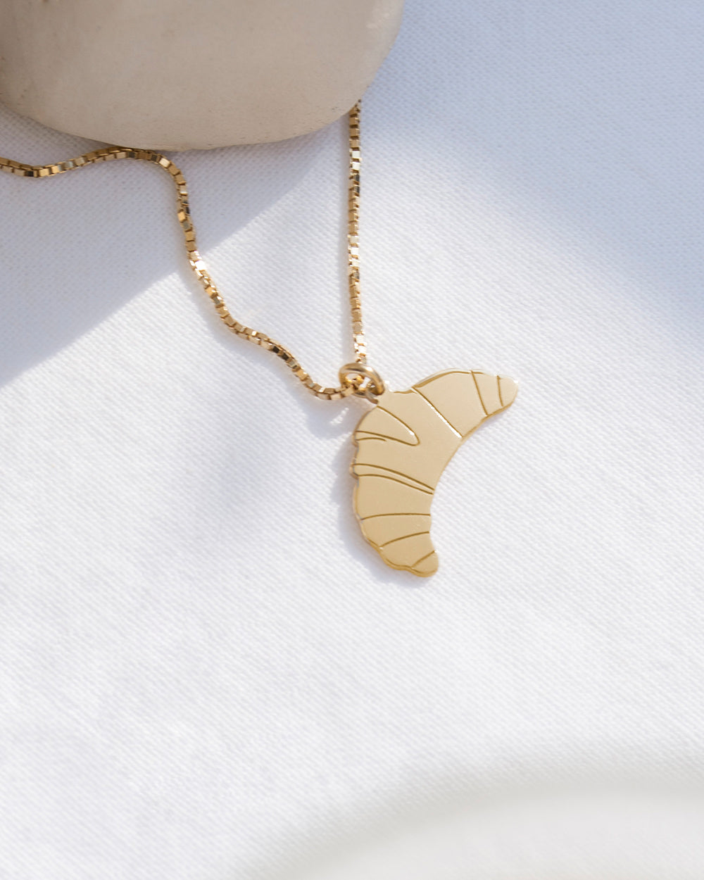 Jukserei - Kette CROISSANT NECKLACE - gold oder silber