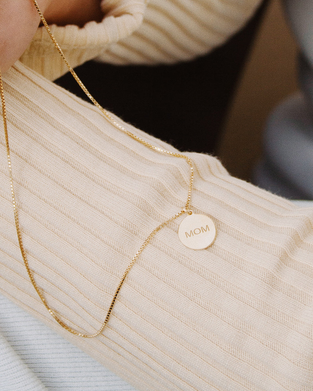 Jukserei - Kette MOM/MAMA NECKLACE - gold